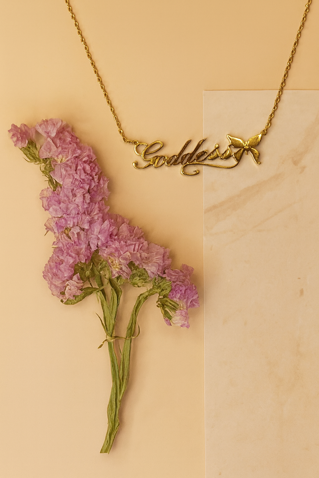 Gold Goddess Necklace