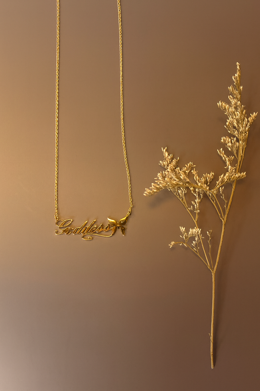 Gold Goddess Necklace