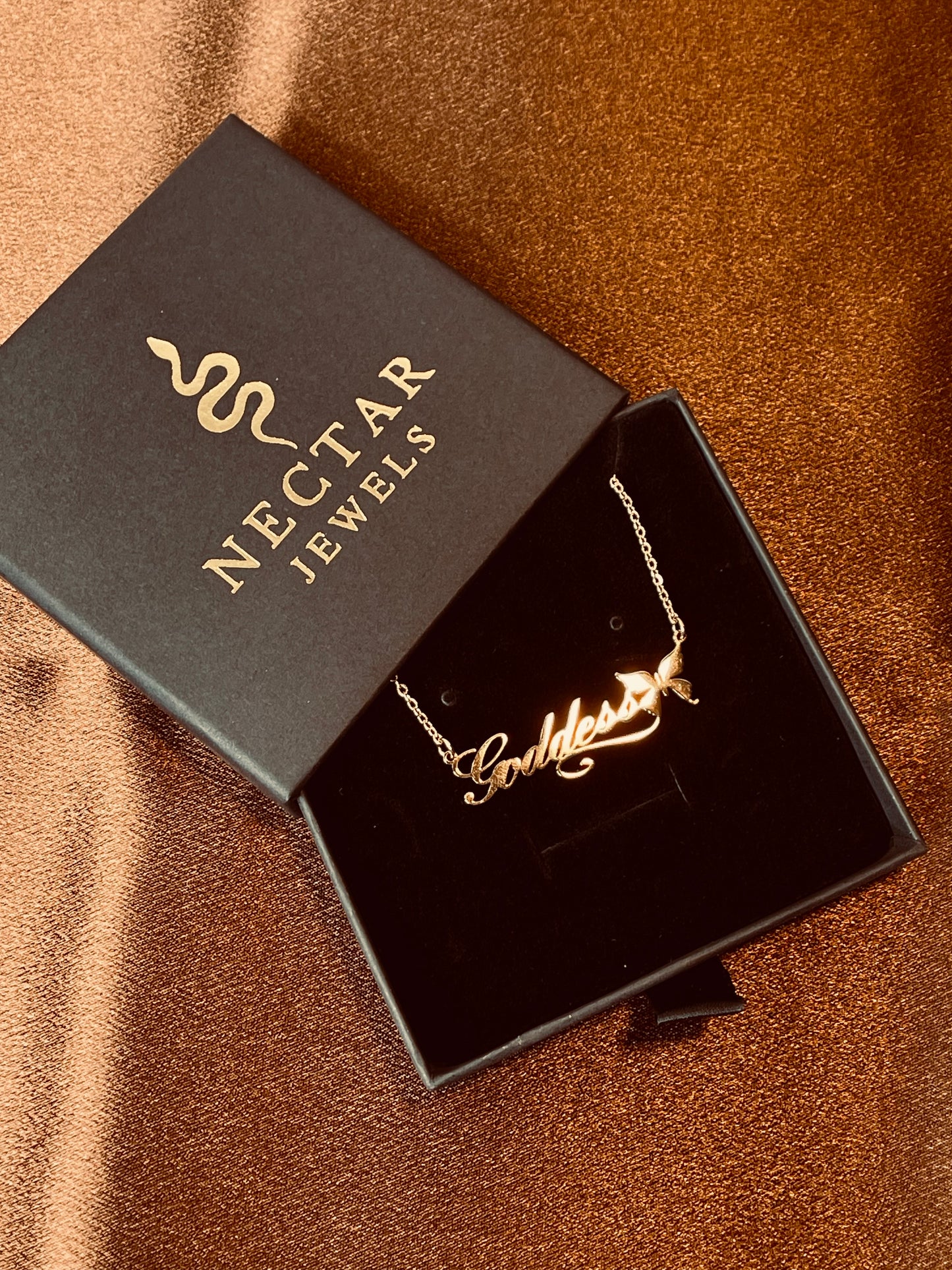 Gold Goddess Necklace