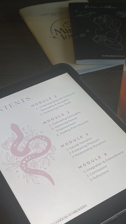 Sacred Goddess Sensuality Course