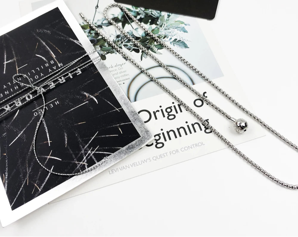 Silver Rebel Chain Necklace