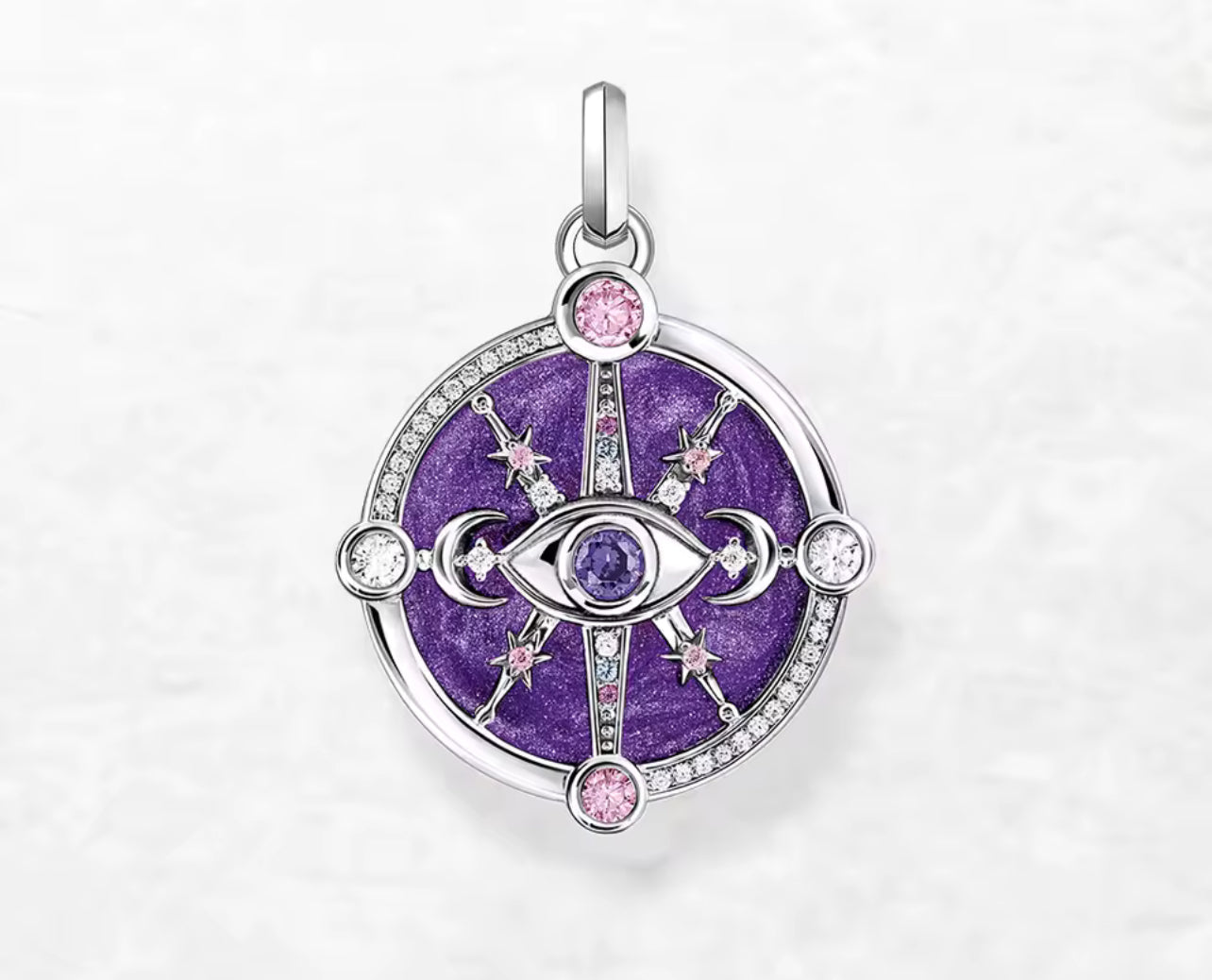 Cosmic Soul Seer Talisman Sterling Silver