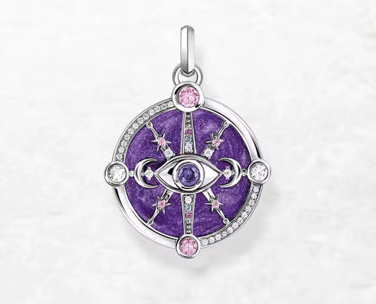 Cosmic Soul Seer Talisman Sterling Silver