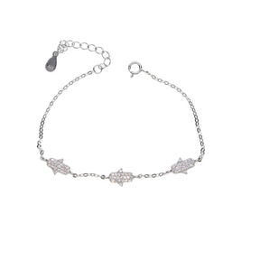 Hand Hamsa Charm Bracelet