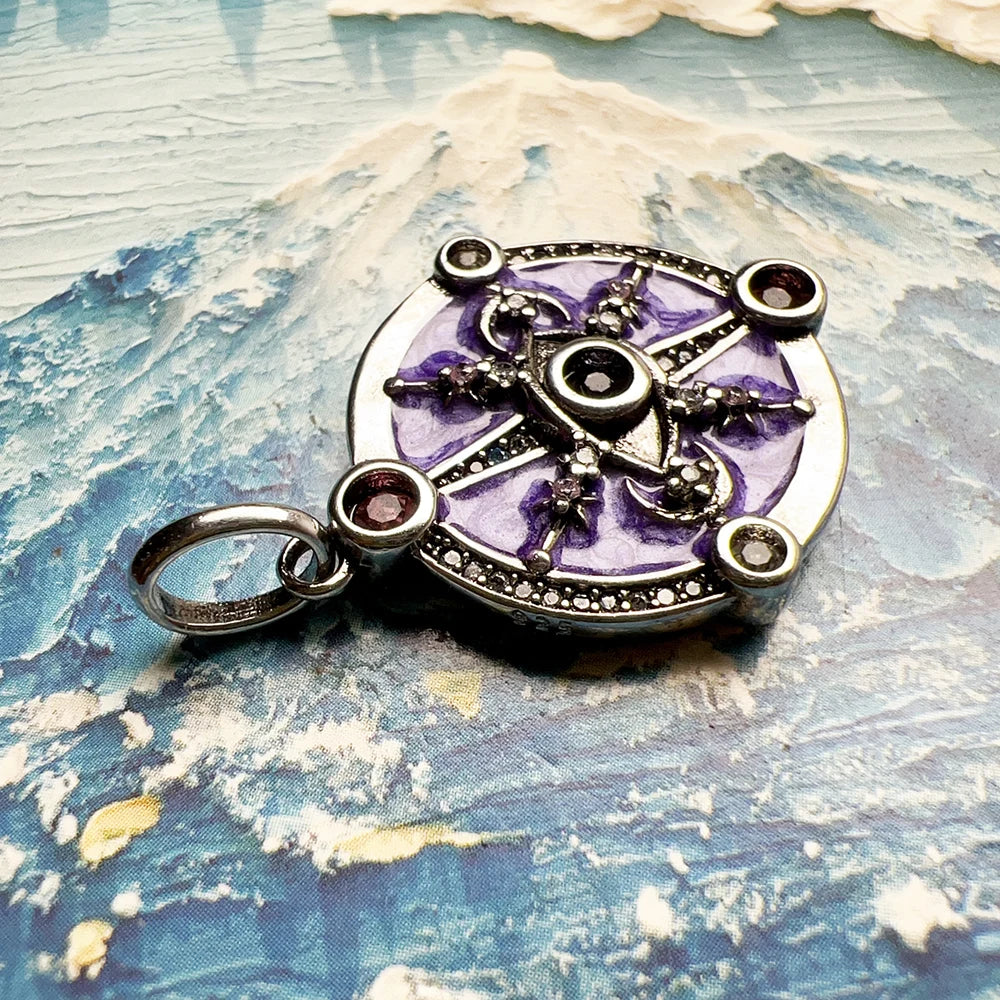 Cosmic Soul Seer Talisman Sterling Silver