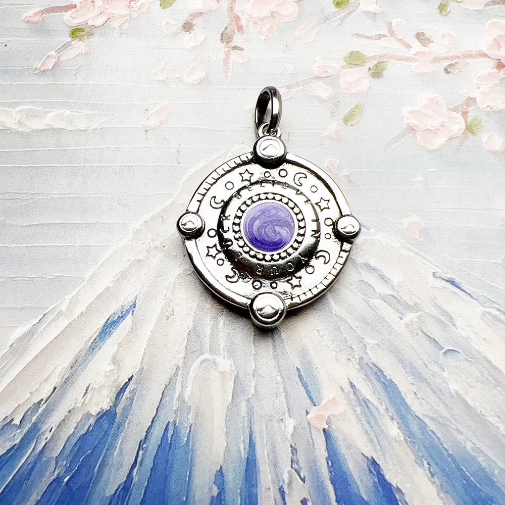 Cosmic Soul Seer Talisman Sterling Silver
