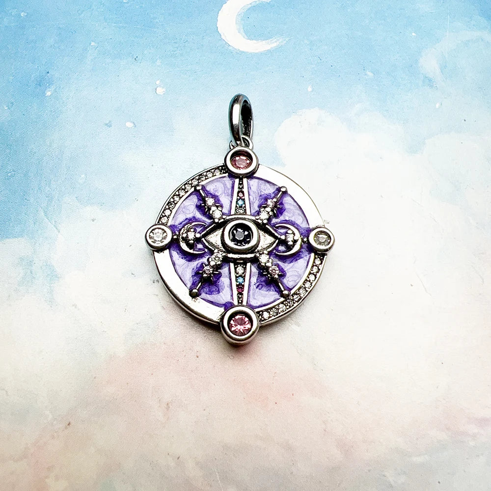 Cosmic Soul Seer Talisman Sterling Silver